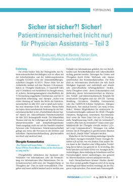 online only Patient:innensicherheit, Teil 3